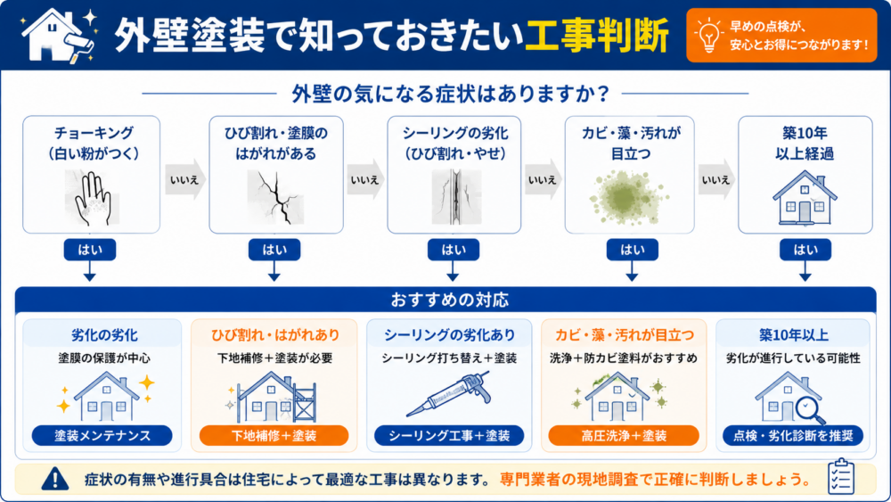 横浜市の外壁塗装で知っておきたい工事判断