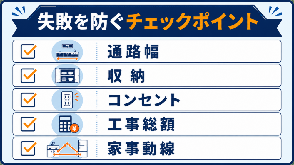 I型・L型・Ⅱ型・ペニンシュラ・アイランドのキッチンレイアウト5種類