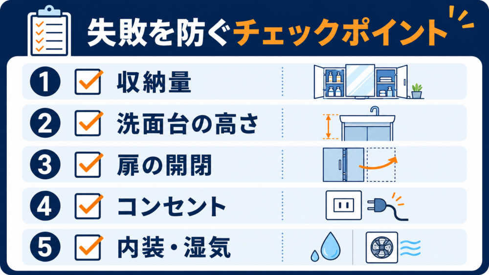 600mm・750mm・900mm・1200mmの洗面化粧台4サイズ比較